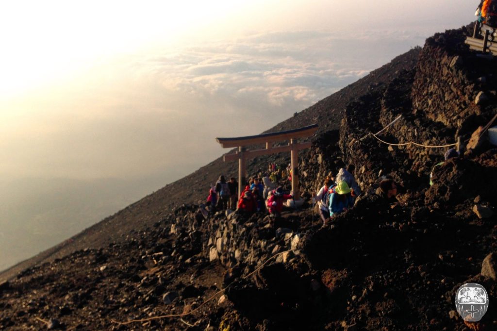 Ausblick knapp unterhalb des Gipfels