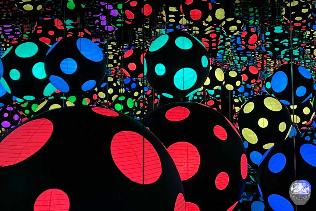 My Heart is Dancing into the Universe by Yayoi Kusama